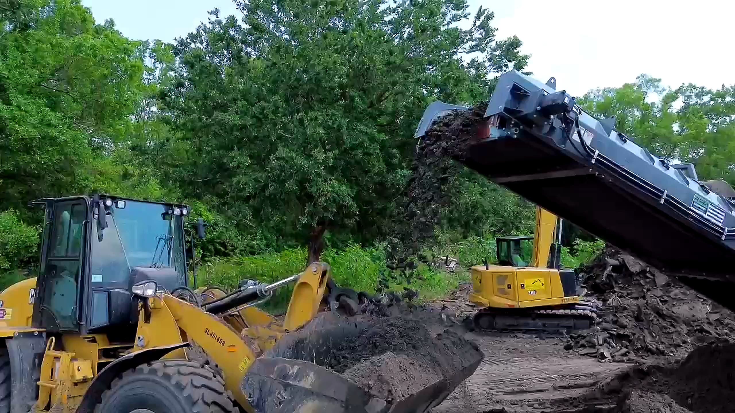 Soil screening and processing for a Tampa Bay sitework project